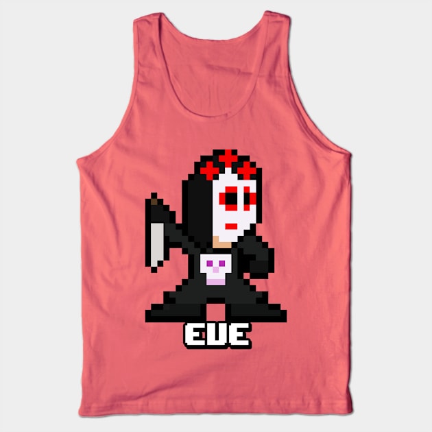 Slasher Man: Eve retro 8bit Tank Top by WithoutYourHead